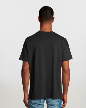 Ανδρικό Oversized T-shirt, Sols, Boxy Men-03806, DEEP BLACK