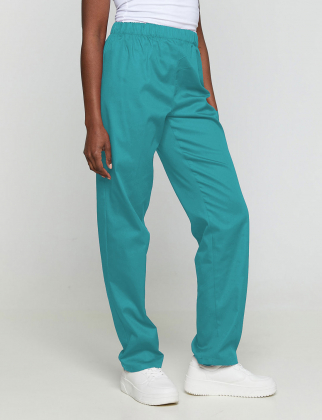 Unisex παντελόνι με ελαστική μέση και μία τσέπη, Velilla, Nera-333, LIGHT TURQUOISE