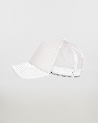 Πεντάφυλλο καπέλο με δίχτυ, Sols, Bubble-01668, WHITE