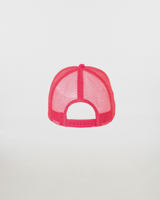 Πεντάφυλλο καπέλο με δίχτυ, Sols, Bubble-01668, WHITE/NEON CORAL