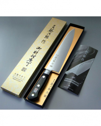 Μαχαίρι γενικής χρήσης 12cm, DP Cobalt, Tojiro, F-801, ΜΑΥΡΟ