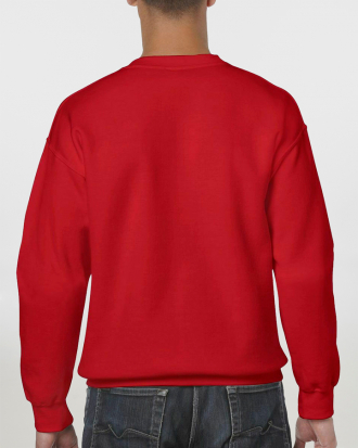 Unisex μπλούζα φούτερ, Gildan 18000, ΚΟΚΚΙΝΟ