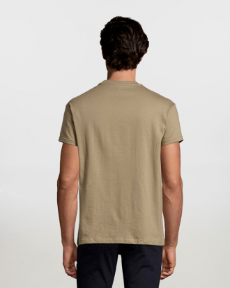 Unisex t-shirt, 100% βαμβάκι 190g/m², σε 46 χρώματα  Sols, Imperial-11500, KHAKI