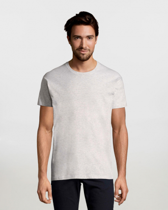 Unisex t-shirt, 100% βαμβάκι 190g/m², σε 46 χρώματα  Sols, Imperial-11500, ASH