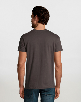 Unisex t-shirt, 100% βαμβάκι 190g/m², σε 46 χρώματα  Sols, Imperial-11500, DARK GREY