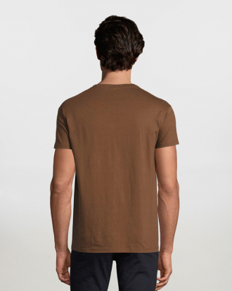 Unisex t-shirt, 100% βαμβάκι 190g/m², σε 46 χρώματα  Sols, Imperial-11500, EARTH