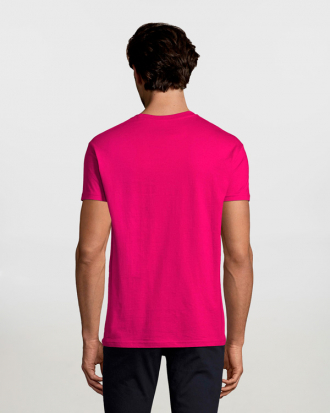 Unisex t-shirt, 100% βαμβάκι 190g/m², σε 46 χρώματα  Sols, Imperial-11500, FUCHSIA