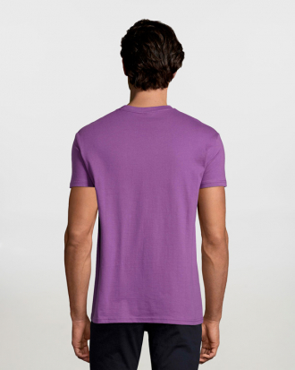 Unisex t-shirt, 100% βαμβάκι 190g/m², σε 46 χρώματα  Sols, Imperial-11500, LIGHT PURPLE