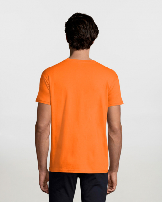 Unisex t-shirt, 100% βαμβάκι 190g/m², σε 46 χρώματα  Sols, Imperial-11500, ORANGE