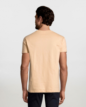Unisex t-shirt, 100% βαμβάκι 190g/m², σε 46 χρώματα  Sols, Imperial-11500, SAND
