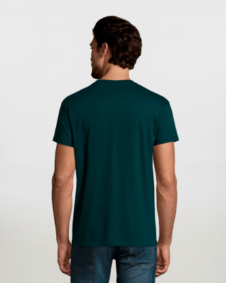 Unisex t-shirt, 100% βαμβάκι 190g/m², σε 46 χρώματα  Sols, Imperial-11500, PETROLEUM BLUE