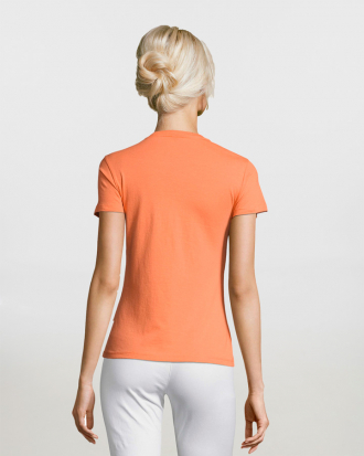 Γυναικείο t-shirt, σε 29 χρώματα Sols, Regent-01825, APRICOT