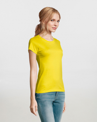 Γυναικείο t-shirt, 100% βαμβάκι 190g/m², σε 36 χρώματα  Sols, Imperial Women-11502, GOLD