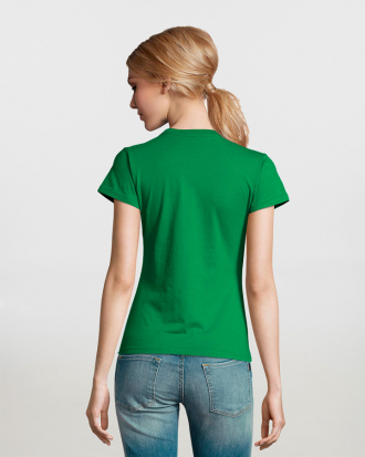 Γυναικείο t-shirt, 100% βαμβάκι 190g/m², σε 36 χρώματα  Sols, Imperial Women-11502, KELLY GREEN
