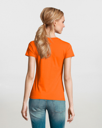 Γυναικείο t-shirt, 100% βαμβάκι 190g/m², σε 36 χρώματα  Sols, Imperial Women-11502, ORANGE