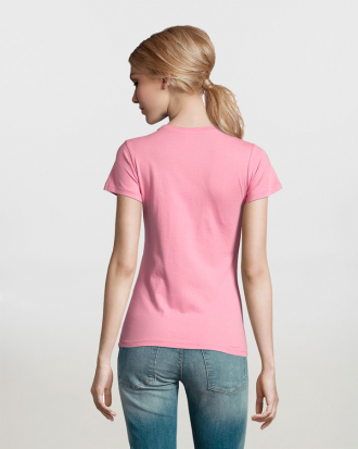 Γυναικείο t-shirt, 100% βαμβάκι 190g/m², σε 36 χρώματα  Sols, Imperial Women-11502, ORCHID PINK
