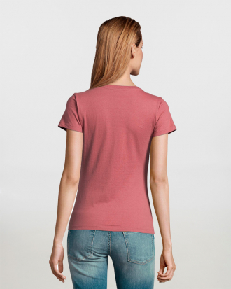 Γυναικείο t-shirt, 100% βαμβάκι 190g/m², σε 36 χρώματα  Sols, Imperial Women-11502, ANCIENT PINK