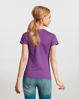 Γυναικείο t-shirt, 100% βαμβάκι 190g/m², σε 36 χρώματα  Sols, Imperial Women-11502, LIGHT PURPLE