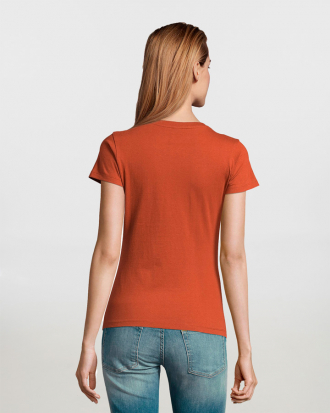 Γυναικείο t-shirt, 100% βαμβάκι 190g/m², σε 36 χρώματα  Sols, Imperial Women-11502, TERRACOTTA