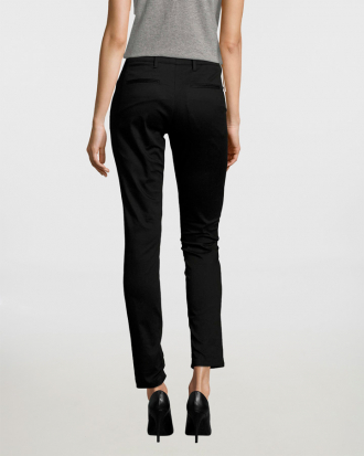 Γυναικείο ελαστικό παντελόνι, Sols,Jared Women-02918, BLACK