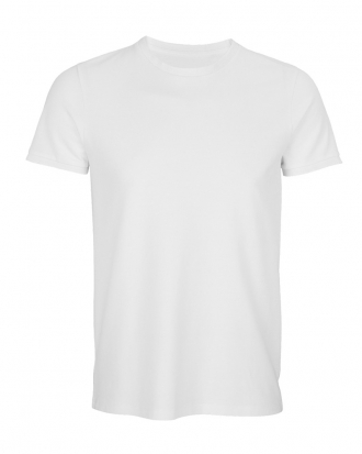 Ανδρικό πικέ κοντομάνικο t-shirt, Neoblu, Loris-03775, WHITE OPTIC