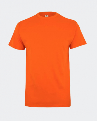 Unisex t-shirt, με κοντό μανίκι, MUKUA, Palm-023C, ORANGE