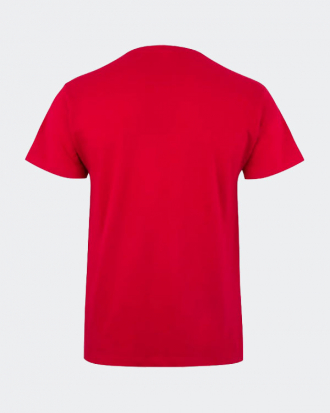 Unisex t-shirt, με κοντό μανίκι, MUKUA, Palm-023C, RED