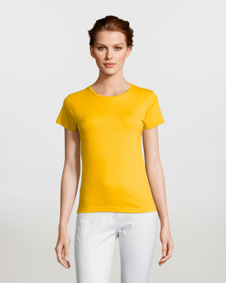 Γυναικείο T-shirt, Sols, Miss-11386, GOLD