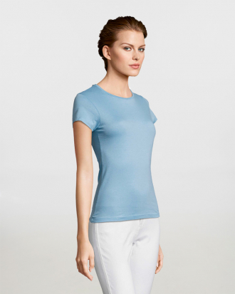 Γυναικείο T-shirt, Sols, Miss-11386, SKY BLUE
