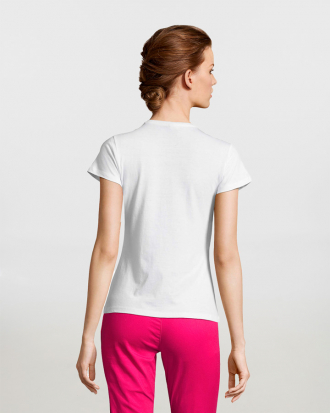 Γυναικείο T-shirt, Sols, Miss-11386, WHITE