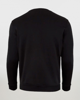Unisex μπλούζα φούτερ με στρογγυλή λαιμόκοψη, Mukua, MK620V-AVALON, BLACK