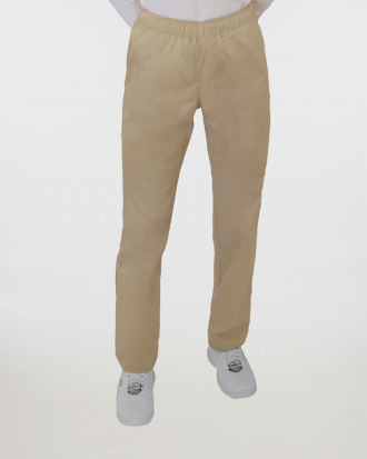 Unisex παντελόνι από σύμμικτη καμπαρντίνα 170gr/m², με ελαστική μέση και 3 τσέπες, BRAVE-322.17, ΜΠΕΖ