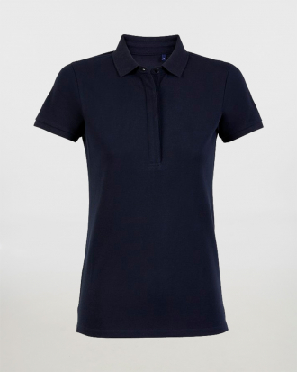 Γυναικείο κοντομάνικο πικέ polo, Neoblu, Owen Women-03189, NIGHT