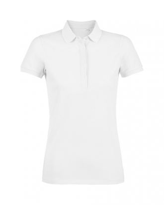 Γυναικείο κοντομάνικο πικέ polo, Neoblu, Owen Women-03189, WHITE OPTIC