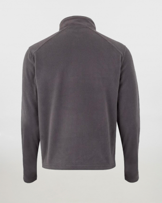 Unisex fleece ζακέτα, Mukua,MK610V-Perth, DARK GREY