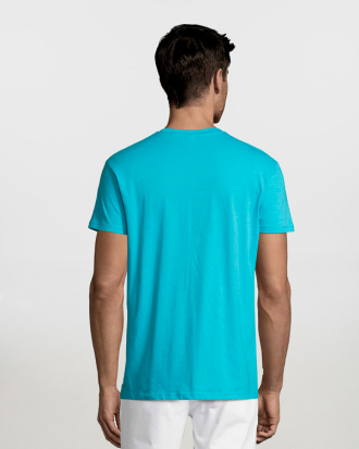 Unisex t-shirt, 100% βαμβάκι 150g/m², σε 43 χρώματα Sols, Regent-11380, ATOLL BLUE