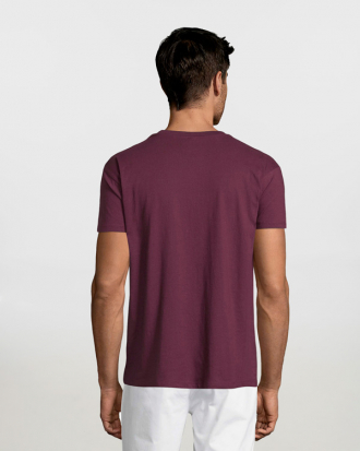 Unisex t-shirt, 100% βαμβάκι 150g/m², σε 43 χρώματα Sols, Regent-11380, BURGUNDY