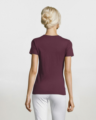 Γυναικείο t-shirt, σε 29 χρώματα Sols, Regent-01825, BURGUNDY