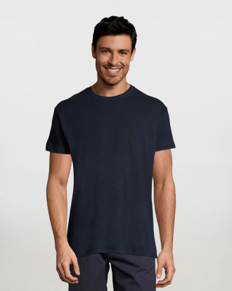 Unisex t-shirt, 100% βαμβάκι 150g/m², σε 43 χρώματα Sols, Regent-11380, FRENCH NAVY