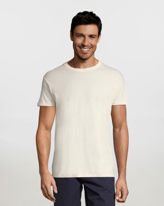 Unisex t-shirt, 100% βαμβάκι 150g/m², σε 43 χρώματα Sols, Regent-11380, NATURAL