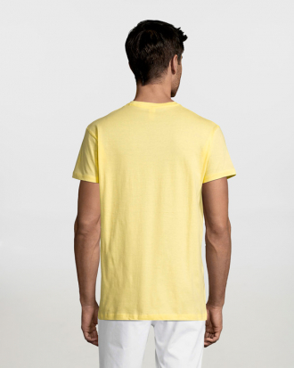Unisex t-shirt, 100% βαμβάκι 150g/m², σε 43 χρώματα Sols, Regent-11380, PALE YELLOW