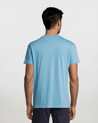 Unisex t-shirt, 100% βαμβάκι 150g/m², σε 43 χρώματα Sols, Regent-11380, SKY BLUE