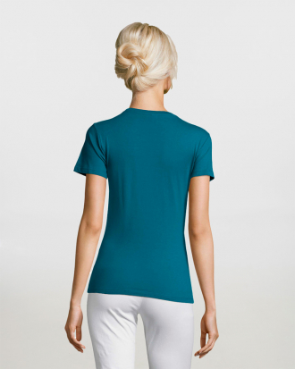 Γυναικείο t-shirt, σε 29 χρώματα Sols, Regent-01825, DUCK BLUE