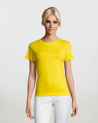 Γυναικείο t-shirt, σε 29 χρώματα Sols, Regent-01825, LEMON