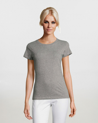 Γυναικείο t-shirt, σε 29 χρώματα Sols, Regent-01825, GREY MELANGE
