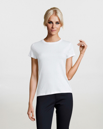 Γυναικείο t-shirt, σε 29 χρώματα Sols, Regent women-01825, WHITE
