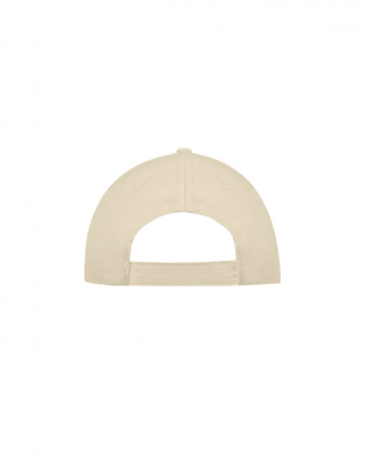 Καπέλο πεντάφυλλο τζόκεϊ Sol’s, Sunny-88110, BEIGE/WHITE