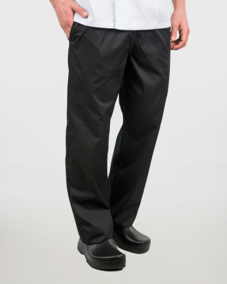 Unisex παντελόνι με ελαστική μέση , 3 τσέπες, εξώγαζα και ύφασμα cool mesh, Stone-322.1.17, ΜΑΥΡΟ