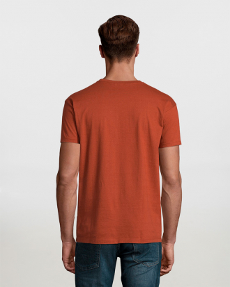 Unisex t-shirt, 100% βαμβάκι 190g/m², σε 46 χρώματα  Sols, Imperial-11500, TERRACOTTA