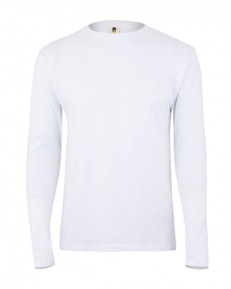 T-shirt unisex μακρυμάνικο 155, Mukua, Paradise-156W, WHITE